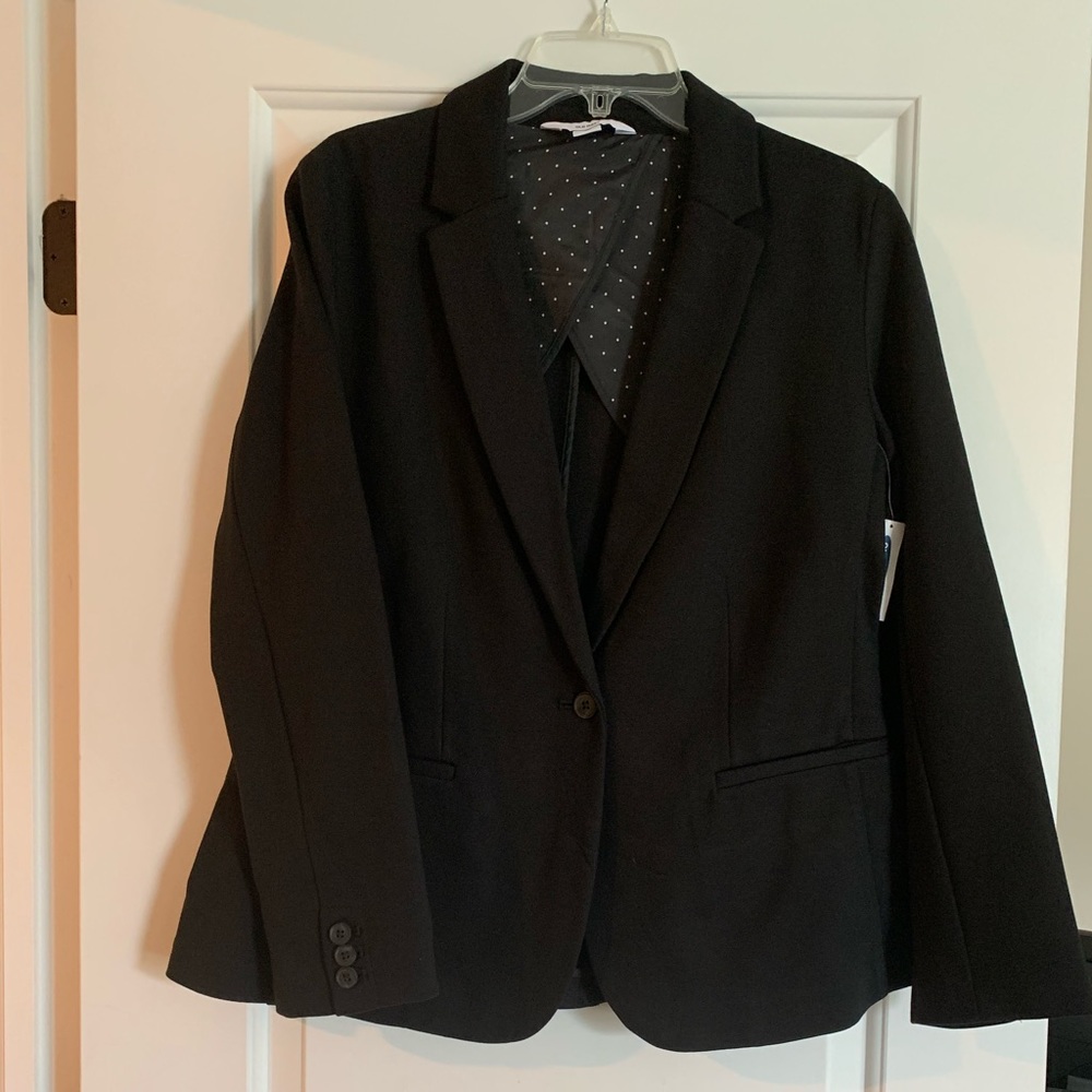 Women’s Old Navy Black One Button Blazer